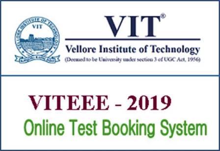 VITEEE 2019: Slot Booking Begins, Check Here